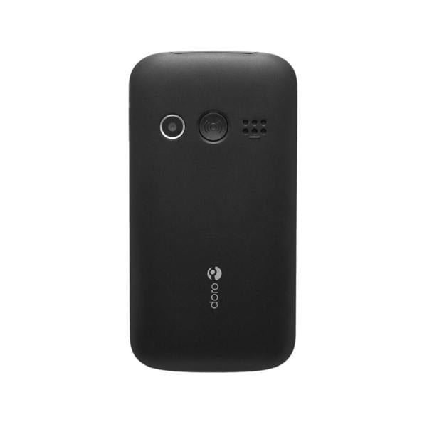 Doro 1380 2G Black Dual SIM Feature Phone with Large Buttons 