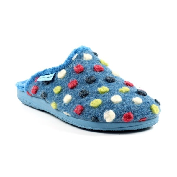 Lunar Women's Montreal Slippers - Mid Blue