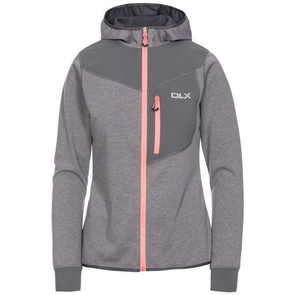 Trespass Womens Jazmin DLX Hoodie - Platinum Marl