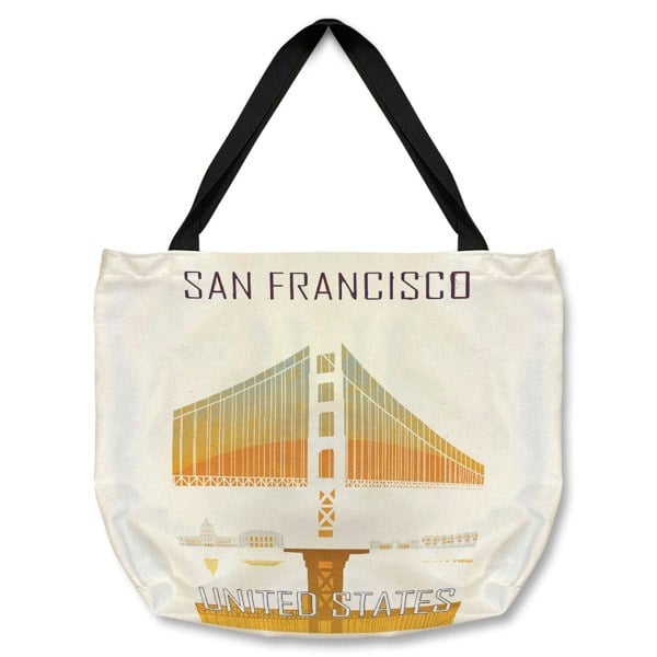 Benjamin Tate Design San Francisco Tote bag