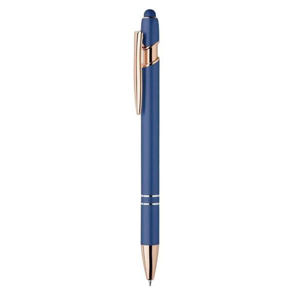MidOcean Scribble Recycled Aluminium Ballpoint Pen - Blue - 