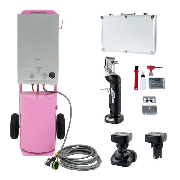 Horse Shower & Cordless Clippers – Pink