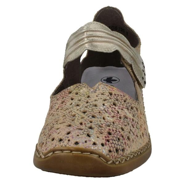 Rieker Ladies Rieker Cut Out Mary Jane Shoes 41399