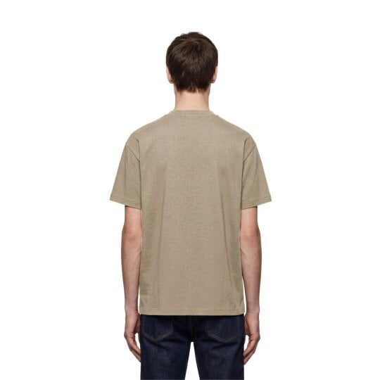 By Lanvin Paris Chest Logo Taupe T-Shirt