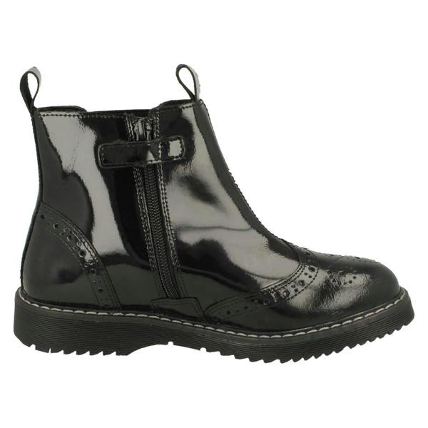 Start-rite Girls Angry Angels By Startrite Brogue Detailed Ankle Boots Revolution