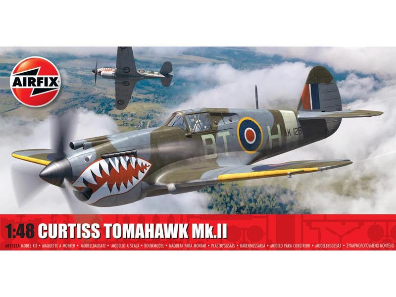 Airfix Curtiss Tomahawk Mk.II (1:48 Scale)