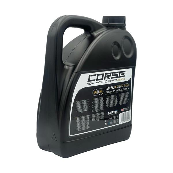 Syntol Motorcycle Motorbike Corse 4T 15W-50 Fully Synthetic Oil