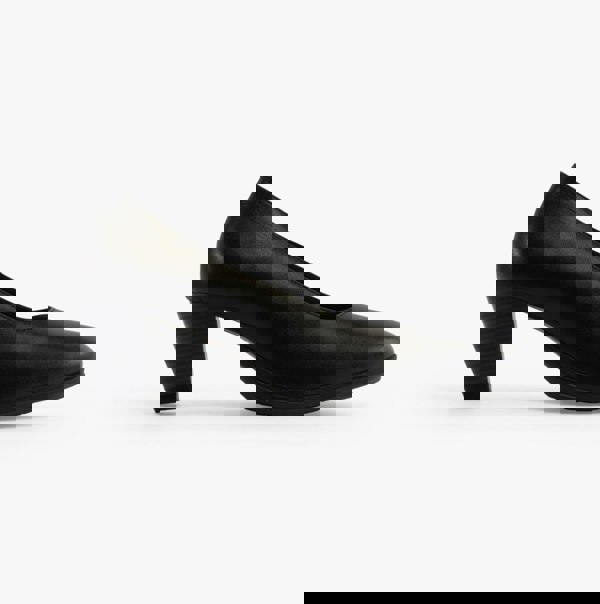 Mod Comfys JULIETTA Womens Leather Court Shoes Black