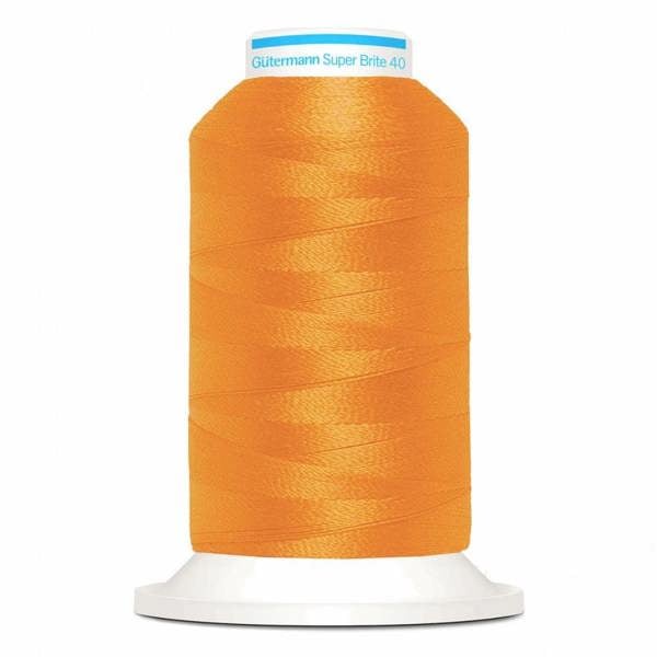 Gutermann Super Brite Polyester 40 Embroidery Thread 1000m Polyester Thread Suitable For Embroidery