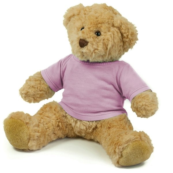 Mumbles Teddy Bear T-Shirt Accessory - Baby Pink