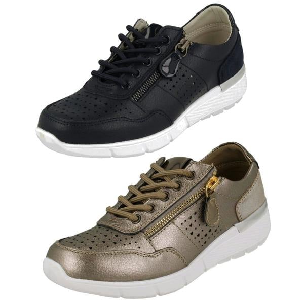 Down to Earth Ladies Down To Earth Casual Trainers F7223