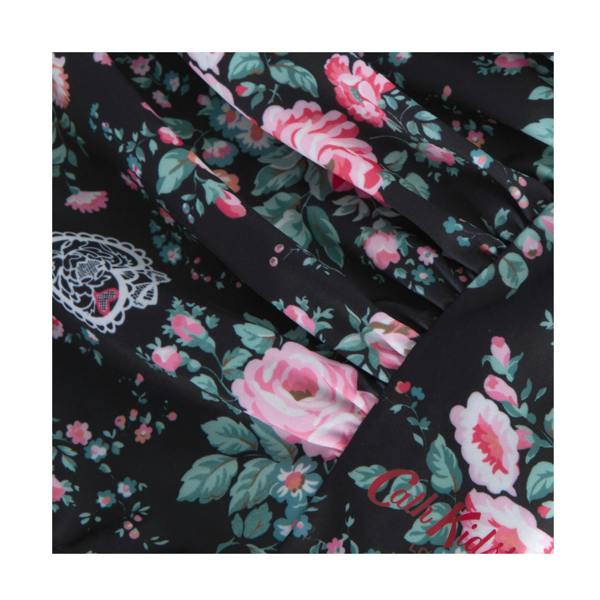 Regatta Womens Cath Kidston Hackney Rose One Piece Swimsuit - Black - Black - 85% Recycled Polyester/15% Elastane
