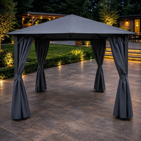 Glendale Highfield Replacement Gazebo Curtain Set