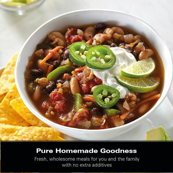 Hamilton Beach The Mighty Mini 1.8L Slow Cooker - Black