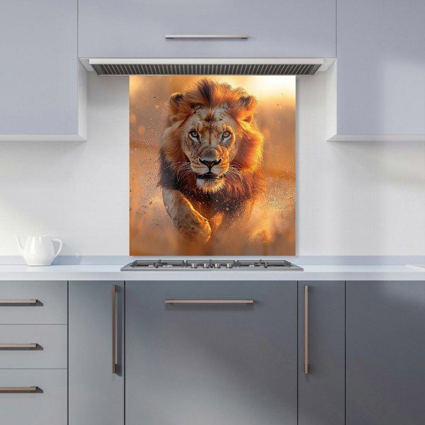 Warren Reed Lion Kitchen Splashback - 00003