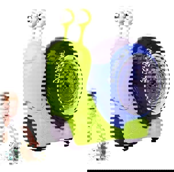 Dragodirect Light-Up Musical Snail Toy Automatic Crawling and Sensory Development for Toddlers