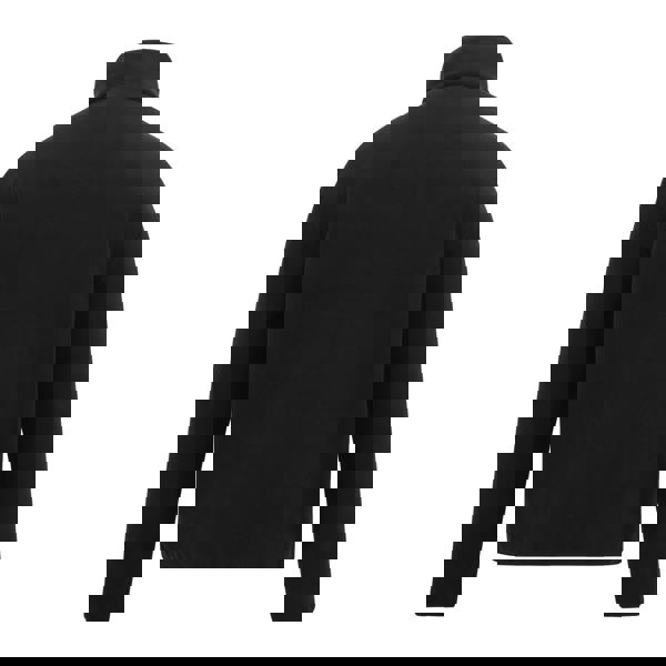 Regatta Mens Frankie Half Zip Fleece Top - Black/Black - 