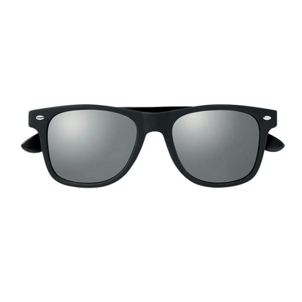 MidOcean Rhodos Bamboo Sunglasses - Shiny Silver - 