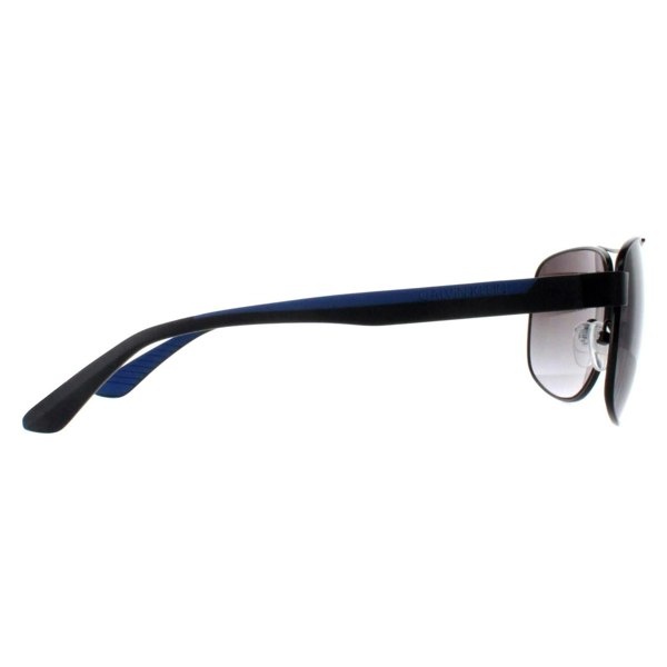 Calvin Klein Sunglasses CK20319S 001 Matte Black Cobalt Blue Grey