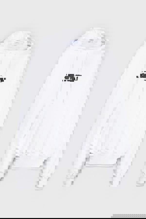 Off-White Blurr Book Over Hoodie White
