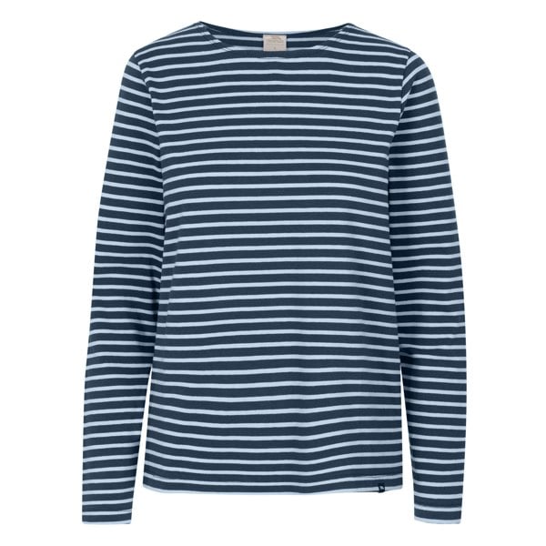 Trespass Women's Karen Yarn Dyed Stripe Shirt - Navy