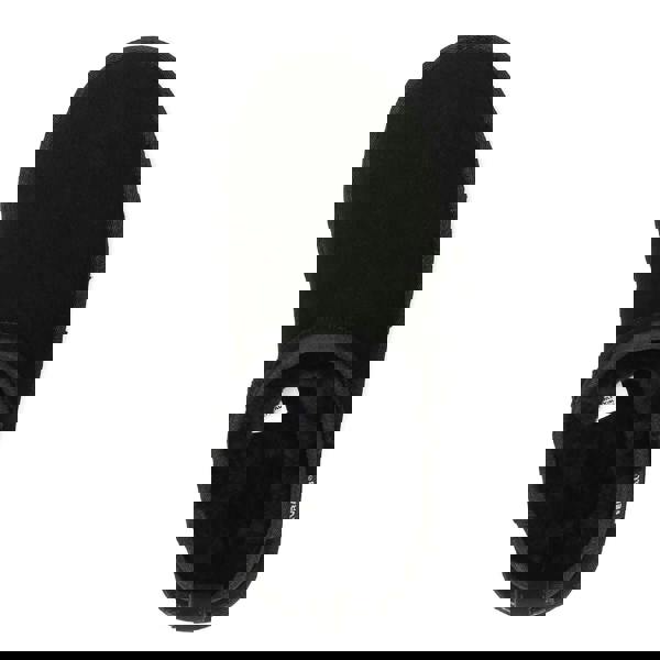 EverAu Womens/Ladies Quail Leather Slippers - Black - 