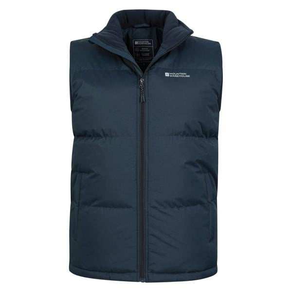 Mountain Warehouse Mens Rock Padded Gilet - Navy