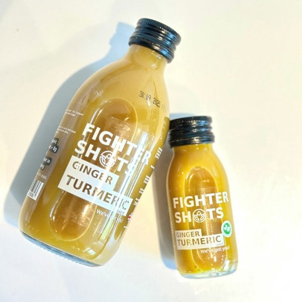 Fighter Shots 100% Natural Turmeric Dosing bottle - 250ml