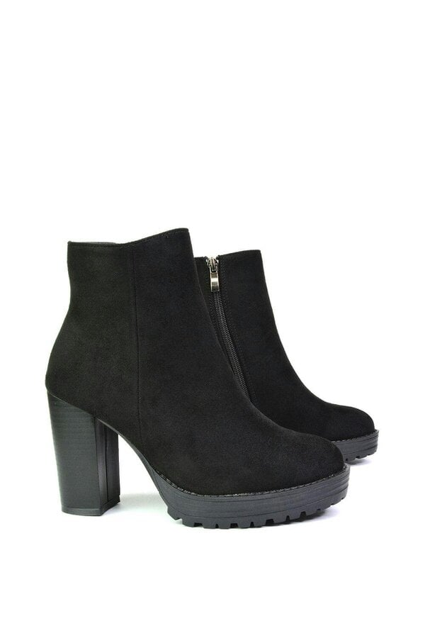 XY LONDON Ankle Boots With Platform Heel