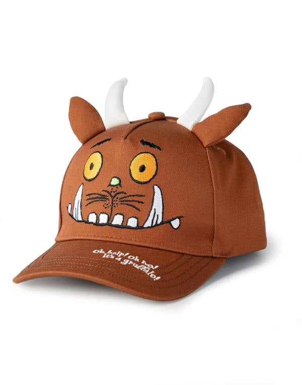 Gruffalo & Friends Boys Brown Reversible Character Bucket Hat & Cap Set (One Size)