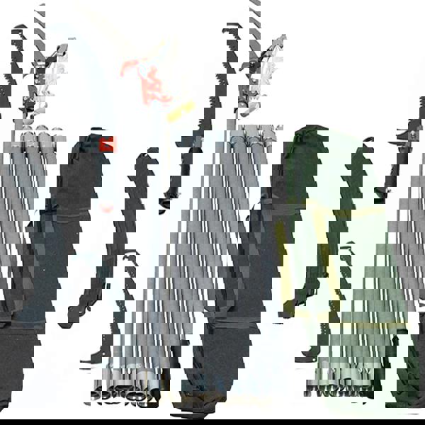 Gr8 Garden Manual Pole Saw 2in1 Extendable Tree Pruner 7.3-27 ft Fiberglass Pole Scissors