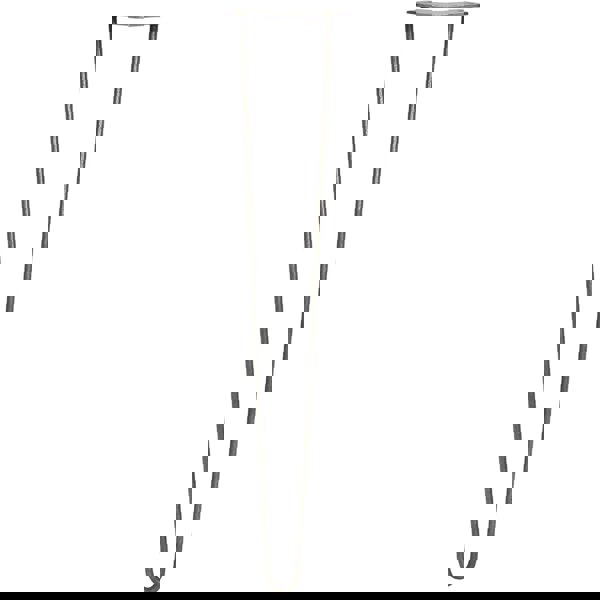 SkiSki 4 x 28" Hairpin Legs - 2 Prong - 10mm - Raw Steel