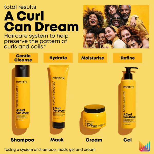 Matrix Total Results A Curl Can Dream Manuka Honey Infused Moisturizing Cream for Curly and Coily Hair 500ml - Additional 3