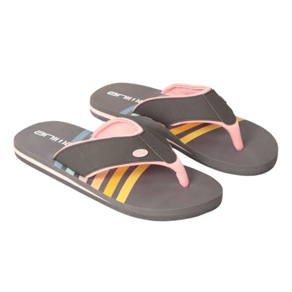 Animal Womens Swish Flip Flops - Grey