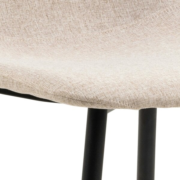 Wyld Haus Set of 4 Havdrup Beige Upholstered Dining Chairs