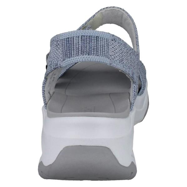 Rieker Ladies Rieker Sport Knit Wedge Sandals W3152