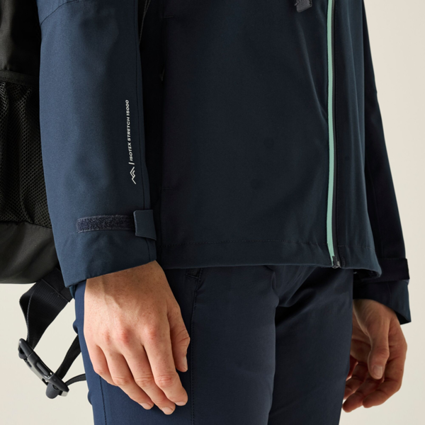Regatta Women's Birchdale II Waterproof Jacket - Navy Blue / Icy Morn