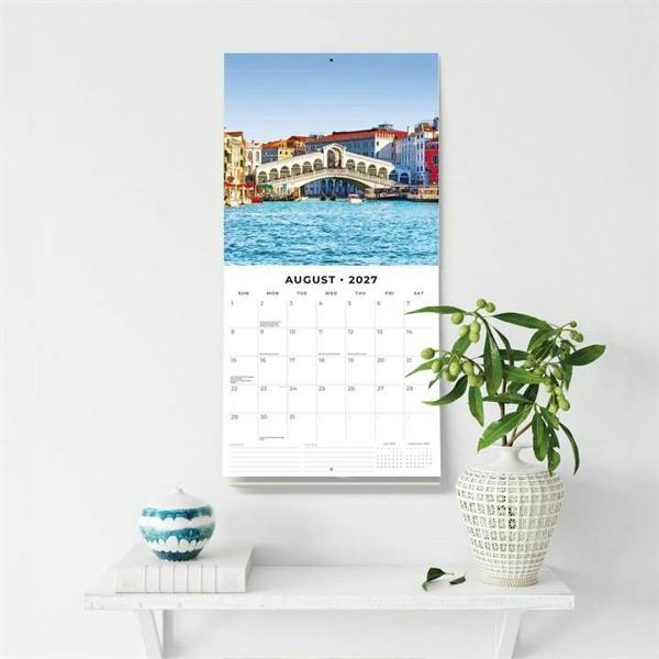 Bridges of the World Calendar 2027, Wall Calendars, Month To View, Travel, Gift