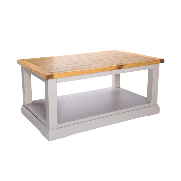 Cabinet Bits Coffee Table with Shelf - H45 W100 D60cm