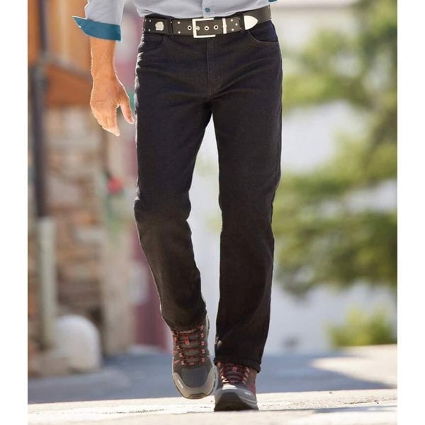Atlas For Men Mens Stretch Jeans - Black
