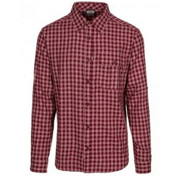 Trespass Mens Participate Shirt - Prune Check