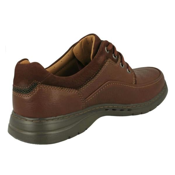 Clarks Mens Clarks Unstructured Lace Up Shoes Un Brawley Lace