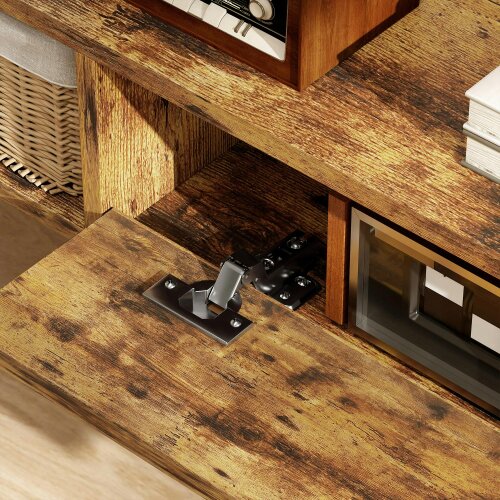 Wyld Haus Avamoro 120cm Rustic Brown Floating TV Unit For Screens Up To 50 Inches
