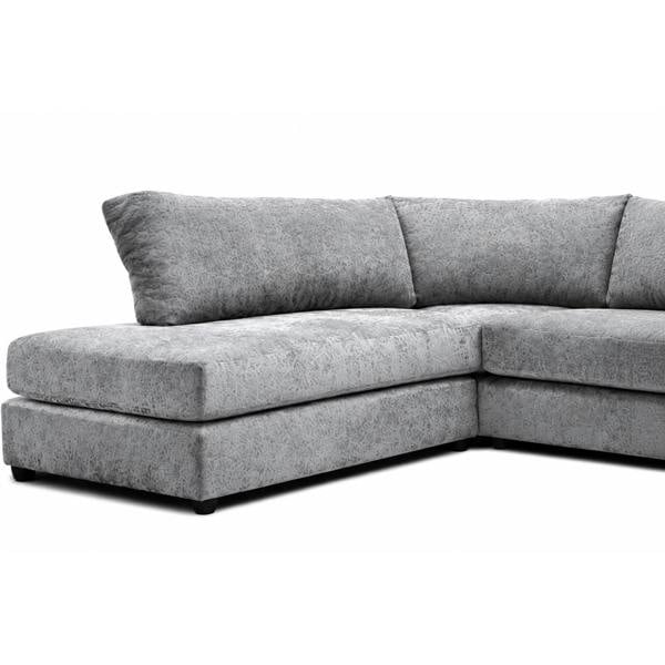Snug Furniture Ashton Full Back U Shaped Corner Sofa Chenille 6 Seater