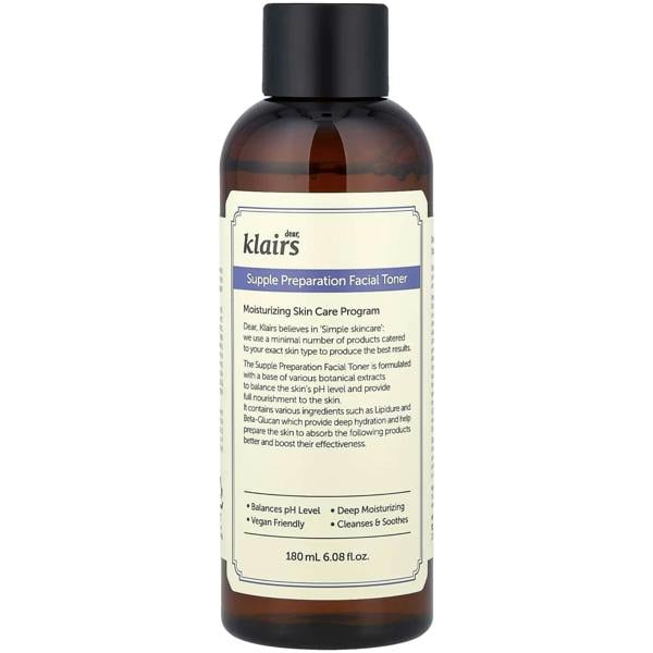 Dear, Klairs Toners Supple Preparation Facial Toner 180ml