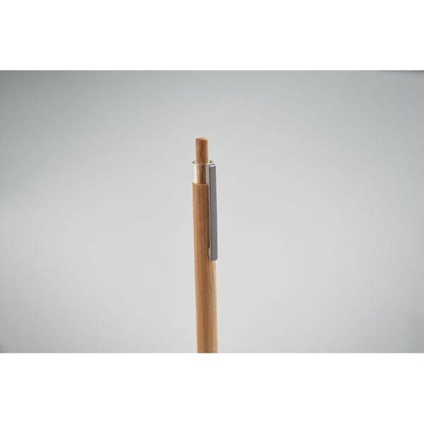 MidOcean Itea Push Button Bamboo Pen - Wood - 