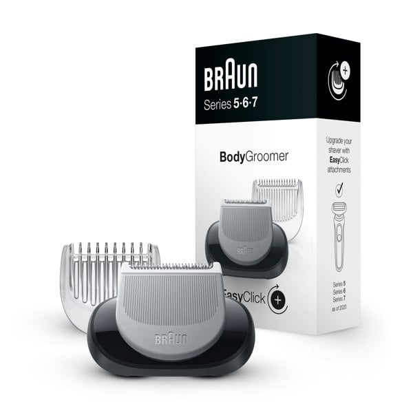 Braun EasyClick Body Groomer Attachment for Series 5, 6 and 7 Electric Shaver (New Generation)