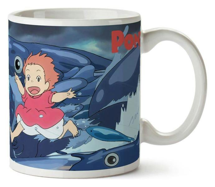 Studio Ghibli - Ponyo (Waves) Ceramic Mug (official)