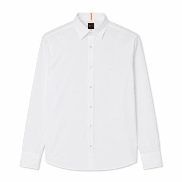 BOSS Relegant 6 L/S Shirt White