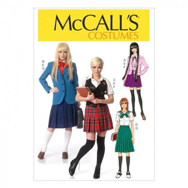McCalls 7141 Paper Sewing Pattern – Women's Costume, Intermediate